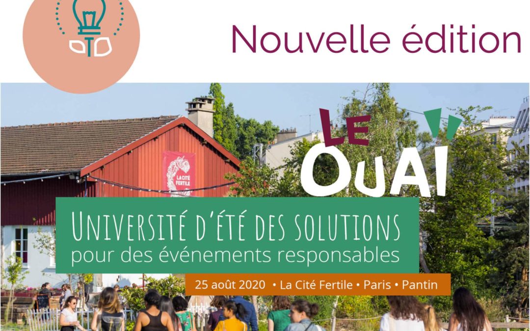 Le Ouaï : nouvelle édition